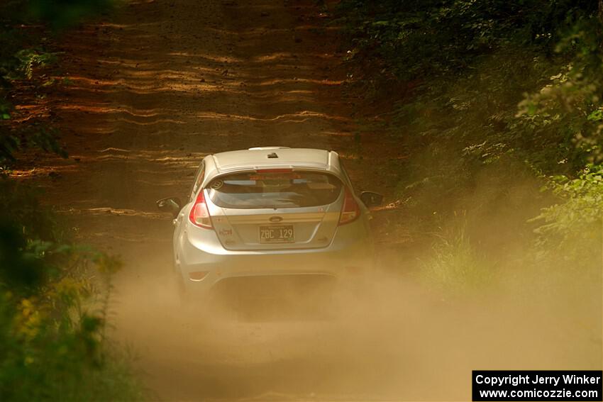 Brent Lucio / Stefan Trajkov Ford Fiesta on SS2, Thorpe Tower I.