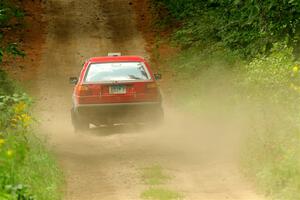 Nino Ortega / Boyd Smith VW GTI on SS2, Thorpe Tower I.