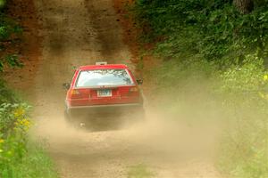 Nino Ortega / Boyd Smith VW GTI on SS2, Thorpe Tower I.