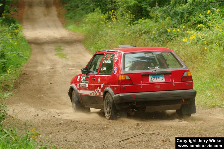 Nino Ortega / Boyd Smith VW GTI on SS2, Thorpe Tower I.