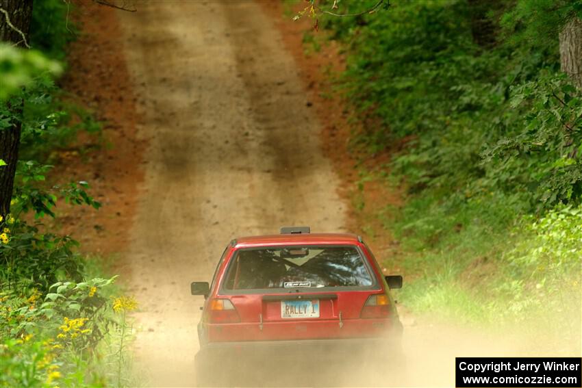 Nino Ortega / Boyd Smith VW GTI on SS2, Thorpe Tower I.