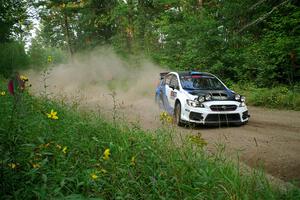 Conner Martell / Alex Gelsomino Subaru WRX STi on SS6, Thorpe Tower II.