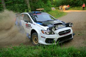 Conner Martell / Alex Gelsomino Subaru WRX STi on SS6, Thorpe Tower II.