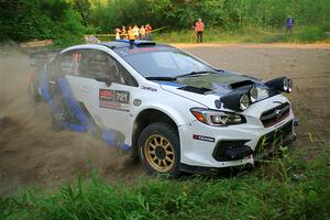 Conner Martell / Alex Gelsomino Subaru WRX STi on SS6, Thorpe Tower II.