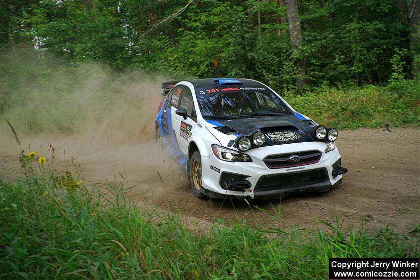 Conner Martell / Alex Gelsomino Subaru WRX STi on SS6, Thorpe Tower II.