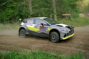 John Coyne / Eoin Treacy Hyundai i20 N Rally2 on SS6, Thorpe Tower II.