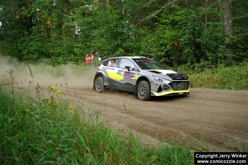 John Coyne / Eoin Treacy Hyundai i20 N Rally2 on SS6, Thorpe Tower II.