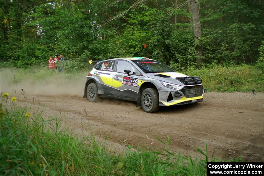 John Coyne / Eoin Treacy Hyundai i20 N Rally2 on SS6, Thorpe Tower II.