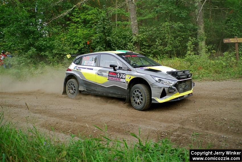 John Coyne / Eoin Treacy Hyundai i20 N Rally2 on SS6, Thorpe Tower II.