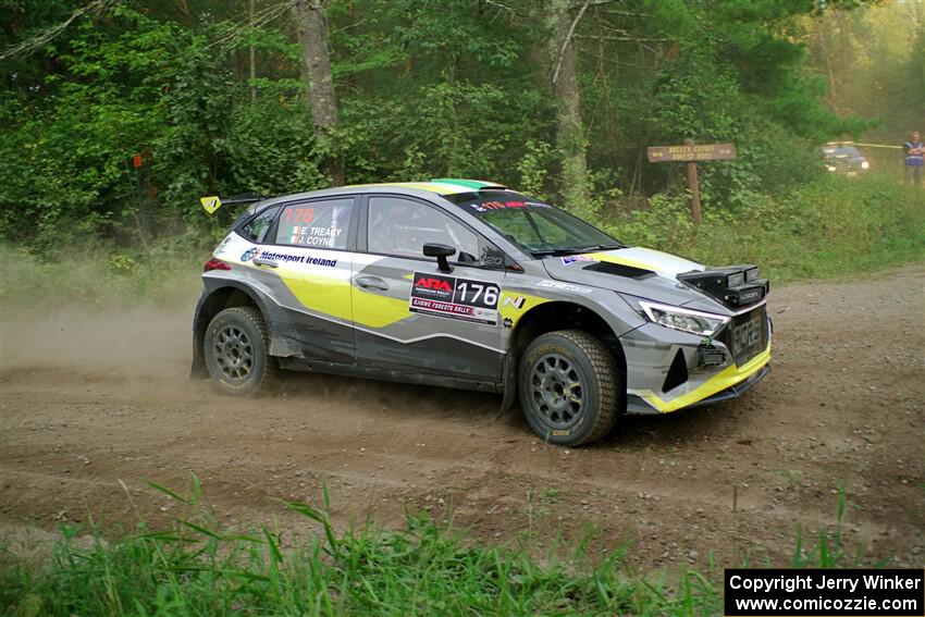 John Coyne / Eoin Treacy Hyundai i20 N Rally2 on SS6, Thorpe Tower II.