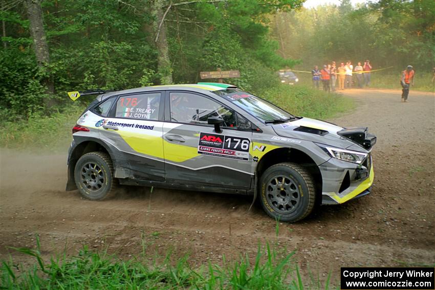 John Coyne / Eoin Treacy Hyundai i20 N Rally2 on SS6, Thorpe Tower II.