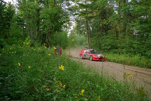 George Plsek / Danny Persein Mitsubishi Lancer WRC on SS6, Thorpe Tower II.