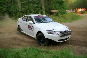 Michael Hooper / Michael Hordijk Lexus IS350 on SS6, Thorpe Tower II.