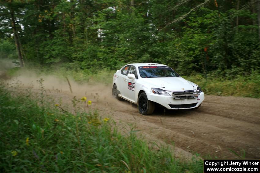 Michael Hooper / Michael Hordijk Lexus IS350 on SS6, Thorpe Tower II.