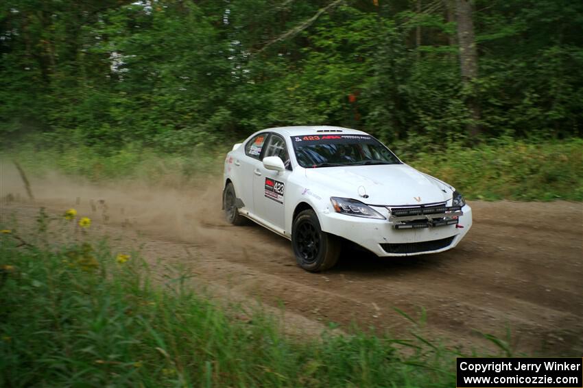 Michael Hooper / Michael Hordijk Lexus IS350 on SS6, Thorpe Tower II.