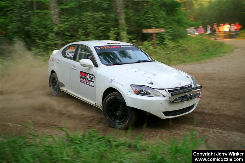 Michael Hooper / Michael Hordijk Lexus IS350 on SS6, Thorpe Tower II.