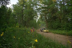 Matt Nykanen / Lars Anderson BMW 328i on SS6, Thorpe Tower II.