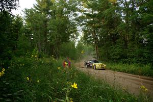 Matt Nykanen / Lars Anderson BMW 328i on SS6, Thorpe Tower II.