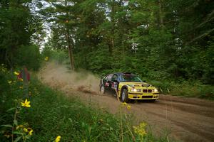 Matt Nykanen / Lars Anderson BMW 328i on SS6, Thorpe Tower II.