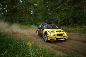 Matt Nykanen / Lars Anderson BMW 328i on SS6, Thorpe Tower II.