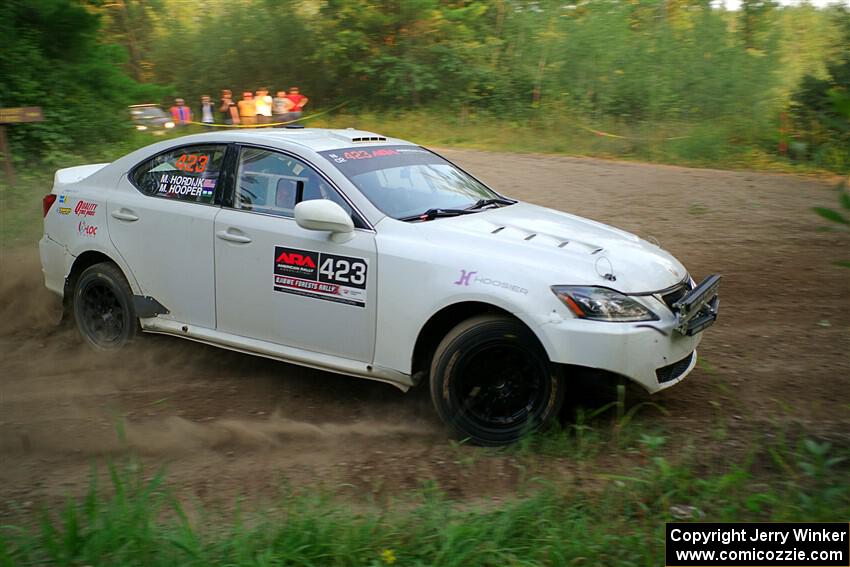 Michael Hooper / Michael Hordijk Lexus IS350 on SS6, Thorpe Tower II.