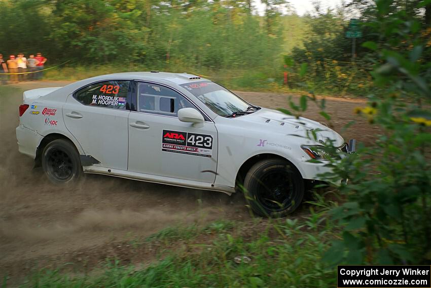 Michael Hooper / Michael Hordijk Lexus IS350 on SS6, Thorpe Tower II.