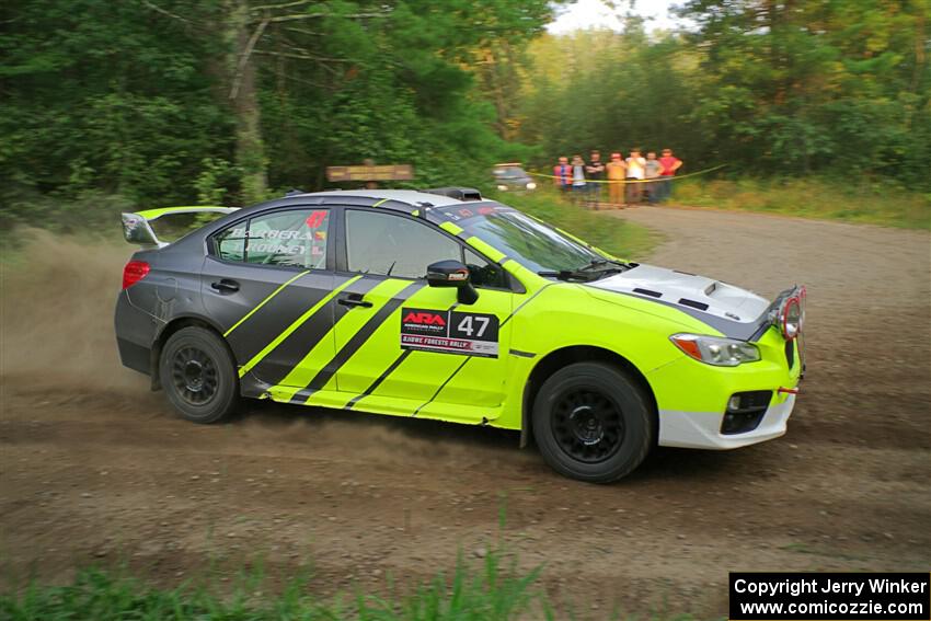 Tim Rooney / Claudia Barbera-Pullen Subaru WRX STi on SS6, Thorpe Tower II.