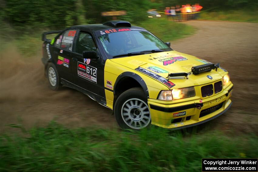 Matt Nykanen / Lars Anderson BMW 328i on SS6, Thorpe Tower II.