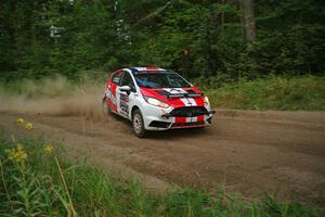 Roberto Yglesias / Sara Nonack Ford Fiesta ST on SS6, Thorpe Tower II.