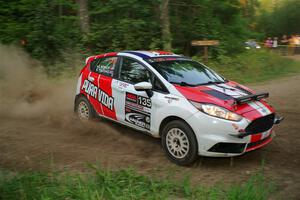 Roberto Yglesias / Sara Nonack Ford Fiesta ST on SS6, Thorpe Tower II.