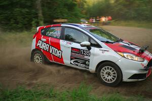 Roberto Yglesias / Sara Nonack Ford Fiesta ST on SS6, Thorpe Tower II.