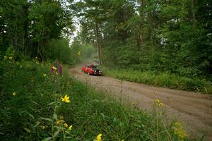 Mike Hurst / Randall Short Ford Capri on SS6, Thorpe Tower II.