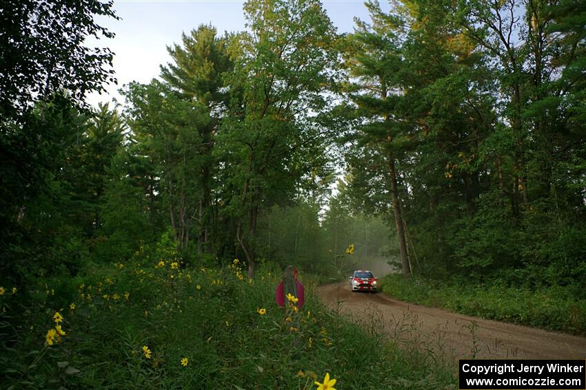 Roberto Yglesias / Sara Nonack Ford Fiesta ST on SS6, Thorpe Tower II.