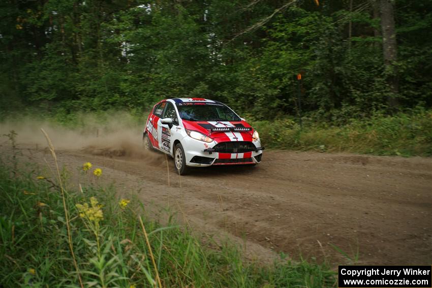 Roberto Yglesias / Sara Nonack Ford Fiesta ST on SS6, Thorpe Tower II.