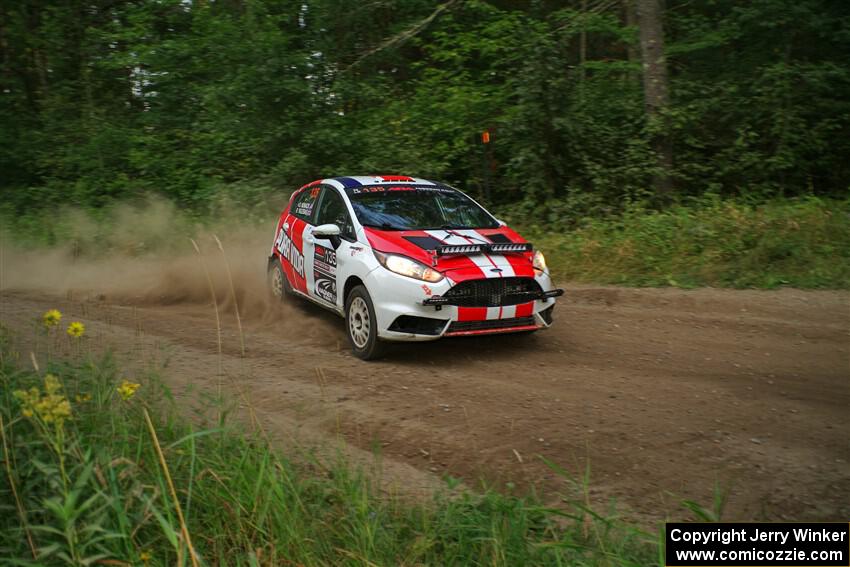 Roberto Yglesias / Sara Nonack Ford Fiesta ST on SS6, Thorpe Tower II.