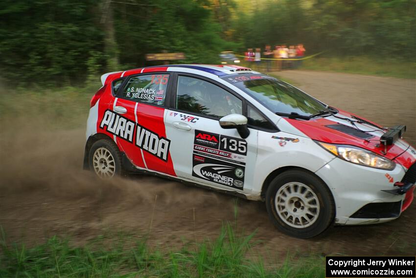 Roberto Yglesias / Sara Nonack Ford Fiesta ST on SS6, Thorpe Tower II.