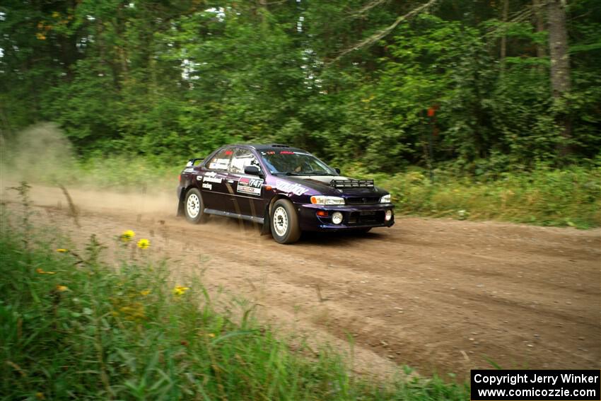 Andy Didorosi / Jamie Willetts Subaru Impreza on SS6, Thorpe Tower II.