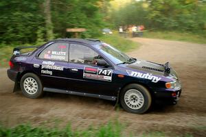 Andy Didorosi / Jamie Willetts Subaru Impreza on SS6, Thorpe Tower II.