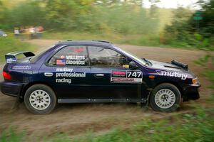 Andy Didorosi / Jamie Willetts Subaru Impreza on SS6, Thorpe Tower II.