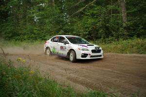 Jamey Randall / Andrew Rausch Subaru WRX on SS6, Thorpe Tower II.