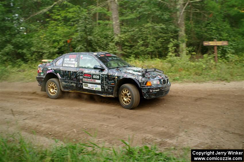 Keenan Phillips / Salina Melotti BMW 328i on SS6, Thorpe Tower II.