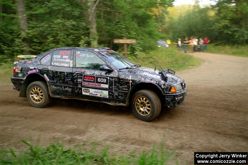 Keenan Phillips / Salina Melotti BMW 328i on SS6, Thorpe Tower II.