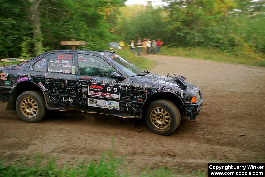 Keenan Phillips / Salina Melotti BMW 328i on SS6, Thorpe Tower II.