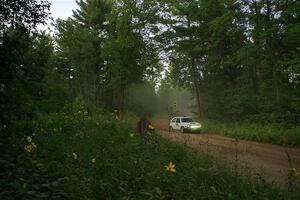 Josh Nykanen / Charlotte Himes VW GTI on SS6, Thorpe Tower II.