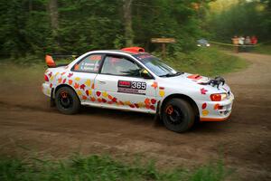 Richard Donovan / Greg Donovan Subaru Impreza on SS6, Thorpe Tower II.