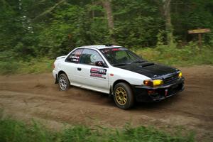 Jack Nelson / Isaac Zink Subaru Impreza on SS6, Thorpe Tower II.