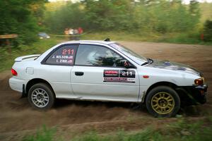 Jack Nelson / Isaac Zink Subaru Impreza on SS6, Thorpe Tower II.