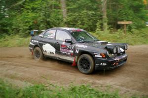 Peter Farrow / Ian Nelson Subaru WRX on SS6, Thorpe Tower II.