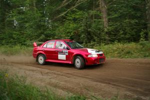 Tyler Witte / Cindi Carlson Mitsubishi Lancer Evo IV on SS6, Thorpe Tower II.