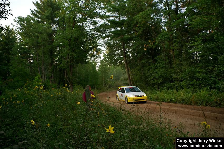 Drake Willis / Jacob Kohler Ford Focus ZX3 on SS6, Thorpe Tower II.